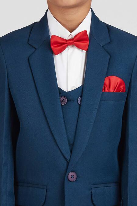 Petite Pomme Teal Polyester, Cotton Satin Blue 5 Pcs Suit Set Online at Aza Fashions Petite Pomme_Teal Polyester, Cotton Satin Blue 5 Pcs Suit Set _Online_at_Aza_Fashions