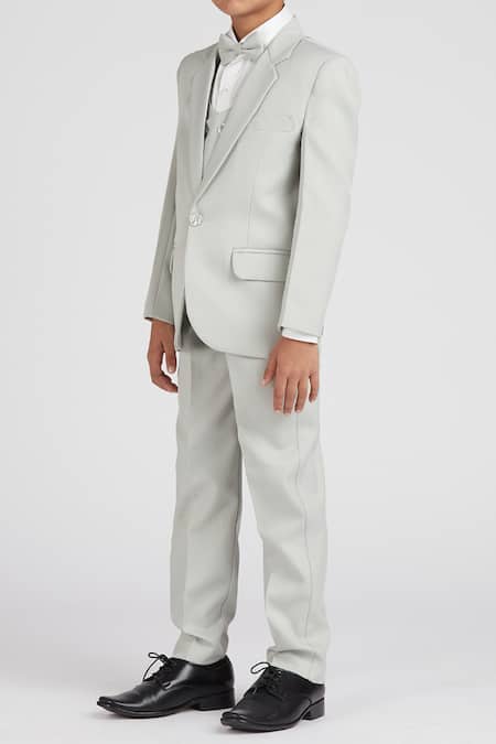 Buy Petite Pomme White Polyester, Cotton Satin Pista Green Solid 5 Pcs Suit Set Online at Aza Fashions Buy_Petite Pomme_White Polyester, Cotton Satin Pista Green Solid 5 Pcs Suit Set _Online_at_Aza_Fashions