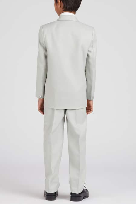 Petite Pomme Pista Green Solid 5 Pcs Suit Set 