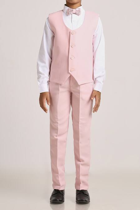 Petite Pomme Pink Polyester, Cotton Satin Sequins 5 Pcs Island Royal Suit Set Online at Aza Fashions Petite Pomme_Pink Polyester, Cotton Satin Sequins 5 Pcs Island Royal Suit Set _Online_at_Aza_Fashions