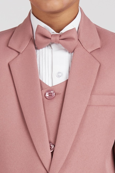 Buy Petite Pomme Pink Polyester, Cotton Satin Solid 5 Pcs Suit Set Buy_Petite Pomme_Pink Polyester, Cotton Satin Solid 5 Pcs Suit Set