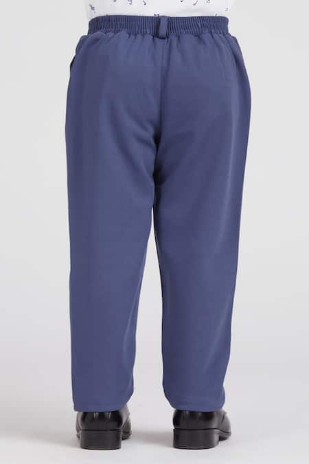 Shop_Petite Pomme_White Cotton Satin, Polyester Kids Island Suit Set 