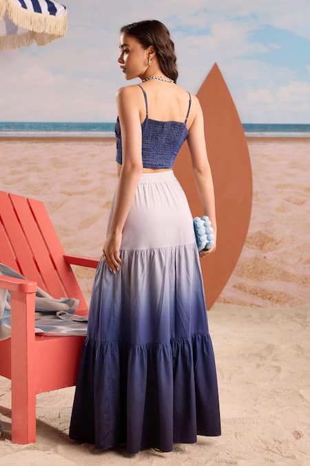 Zazu Ombre Marseille Skirt Set 