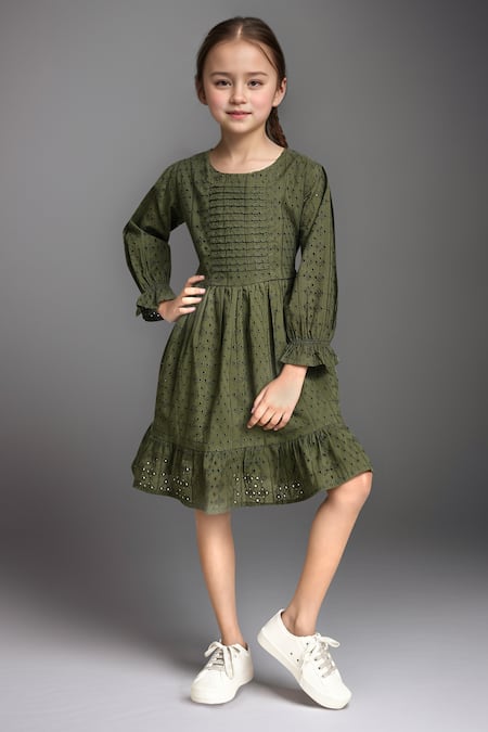 Samyukta Singhania Fit And Flare Cotton Dress 
