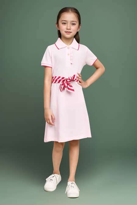 Petite Pomme Girls Cotton Dress 