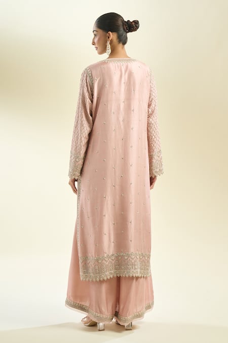 Anushree Reddy Floral Embroidered Kurta Set 