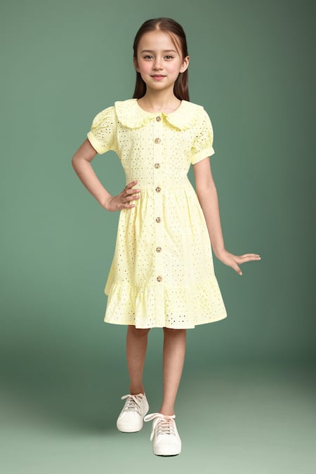 Samyukta Singhania Cotton Fit And Flare Dress 
