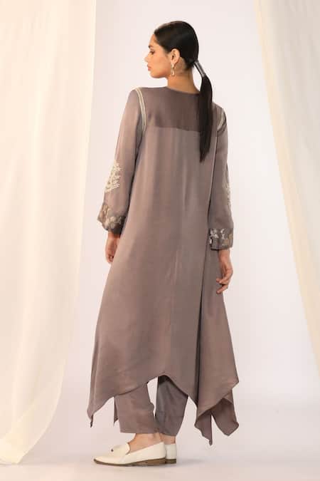 Myoho Straight Kurta With Pant 