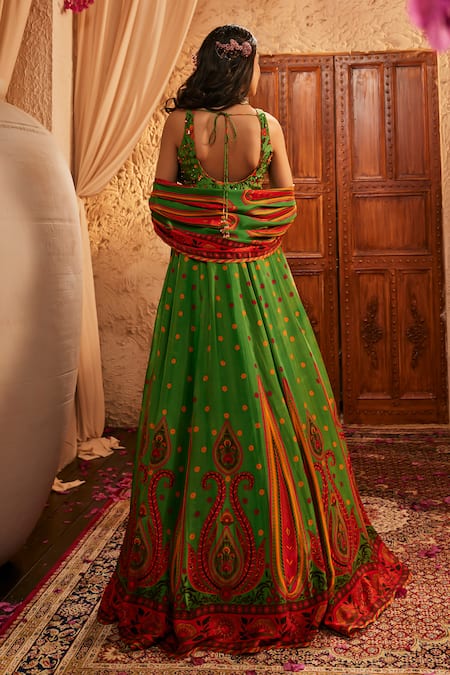 The Royaleum Multi Colour Printed Anarkali Set 