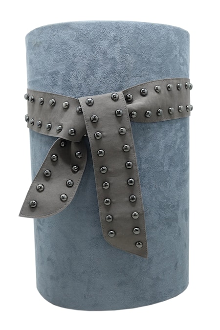 Trov Suede Studded Designer Belt 