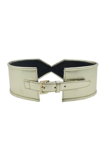 Trov Structured Dual-Finish Leather Belt 