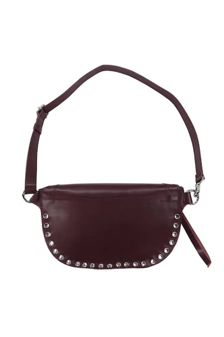 Trov Designer Leather Belt Bag 