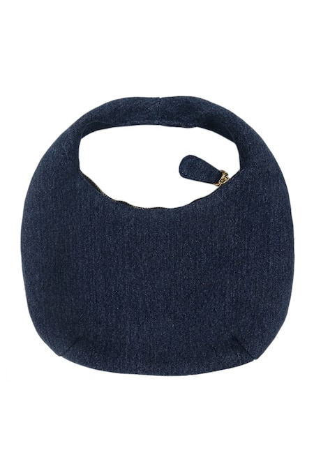Shop_Trov_Blue Zain Mini Hobo Bag _at_Aza_Fashions