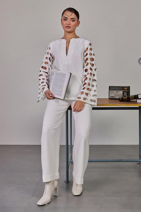 Maenaam Nora Cut Out Top 