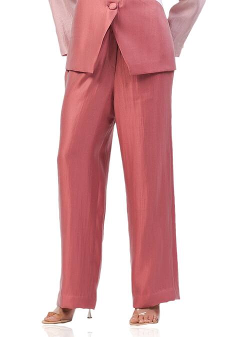 Buy_Maenaam_Multi Color Silk Panel Blazer Set_Online_at_Aza_Fashions