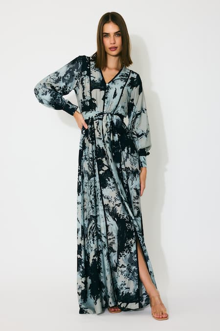 Koai Toile Print Maxi Dress 