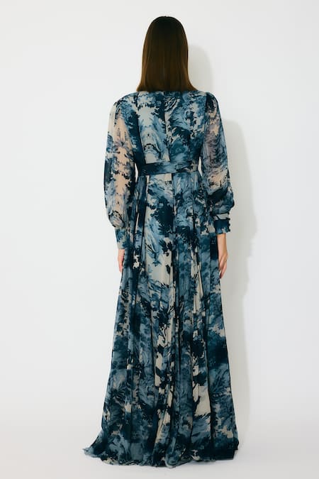 Koai Toile Print Long Dress 