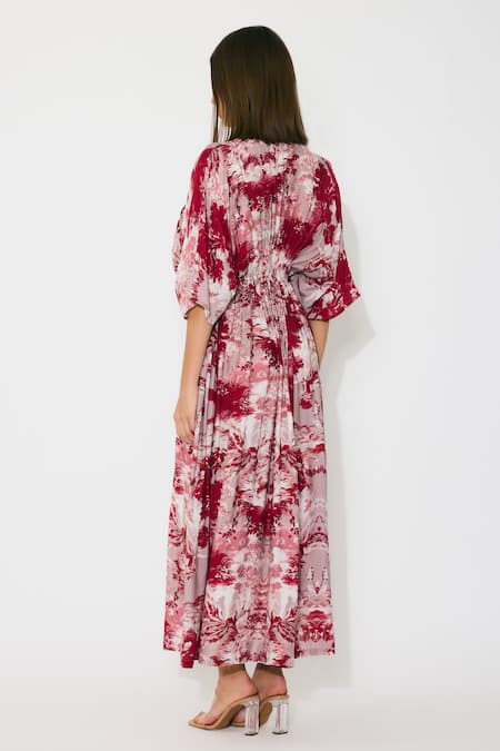 Koai Toile Print Kaftan Dress 