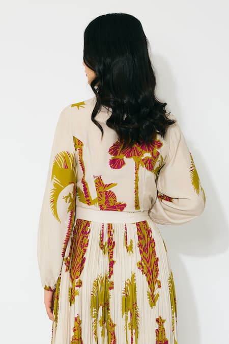 Koai Floral Muslin Cotton Silk Top 