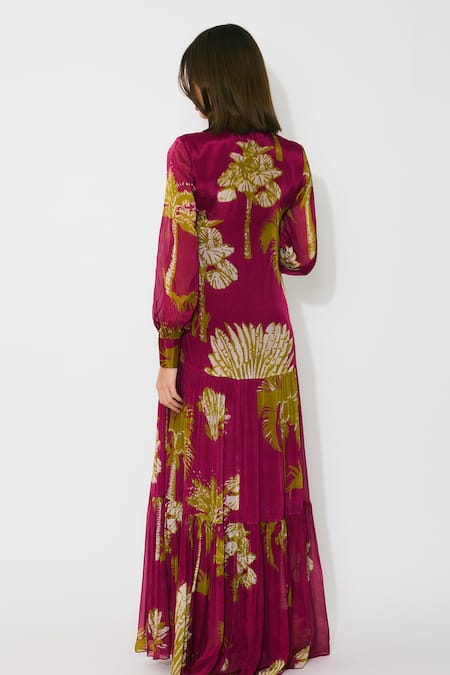 Koai Floral Long Maxi Dress 