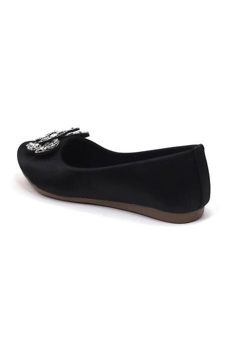 Buy Yassio Black Butterfly Embellished Ballerinas Online at Aza Fashions Buy_Yassio_Black Butterfly Embellished Ballerinas _Online_at_Aza_Fashions