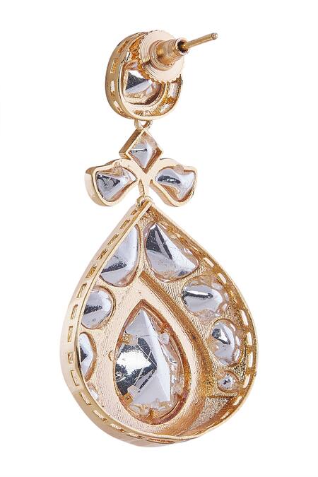 Nazaakat By Samara Singh Green And Gold Necklace Set at Aza Fashions Nazaakat By Samara Singh_Green And Gold Necklace Set _at_Aza_Fashions