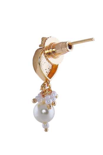 Buy Nazaakat By Samara Singh Mint Pearls And Pink Floral Jewellery Set Online at Aza Fashions Buy_Nazaakat By Samara Singh_Mint Pearls And Pink Floral Jewellery Set _Online_at_Aza_Fashions
