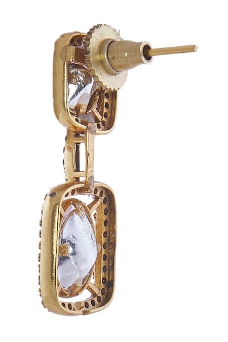 Buy Nazaakat By Samara Singh White Stones And Gold Necklace Set Online at Aza Fashions Buy_Nazaakat By Samara Singh_White Stones And Gold Necklace Set _Online_at_Aza_Fashions