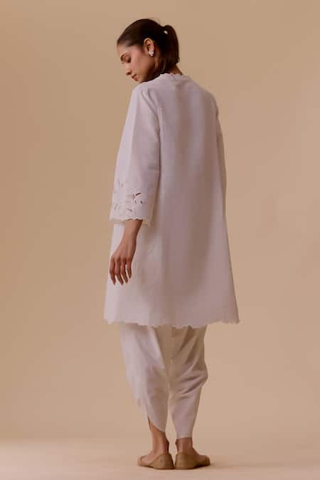 Bunka Ivory Choga-Style Kurta Set 