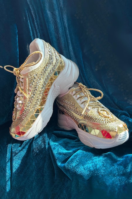 Chal Jooti Golden Goddess Sneakers 