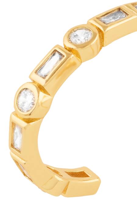 Buy Isharya Gold Plated Crystals Summer Hoops Online at Aza Fashions Buy_Isharya_Gold Plated Crystals Summer Hoops _Online_at_Aza_Fashions