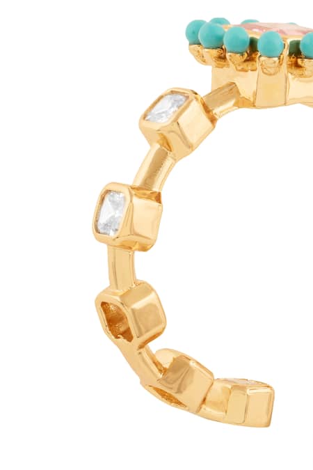 Buy_Isharya_Multi Color Crystals Summer Candy Earrings _Online_at_Aza_Fashions