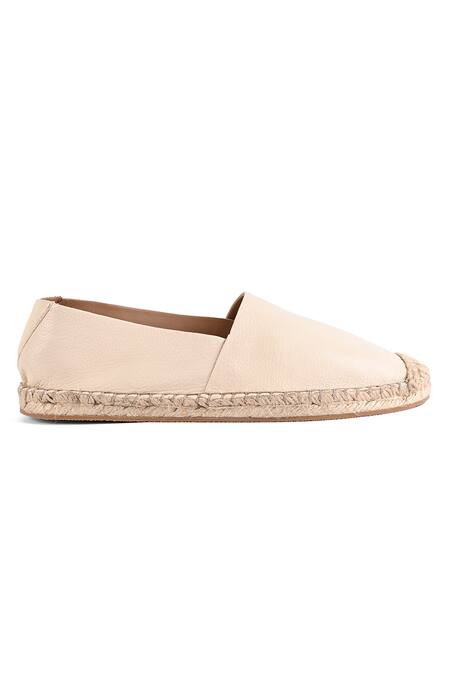 Vanilla Moon_Off White Espadrille Slip-on Mules_Online_at_Aza_Fashions