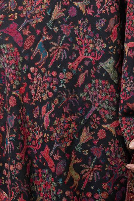 Buy_Taroob_Black Kaani Woollen Shawl