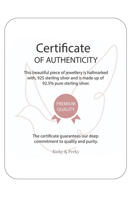 Kicky & Perky Gold Plated Contemporary Moissanite Pendant Necklace at Aza Fashions Kicky & Perky_Gold Plated Contemporary Moissanite Pendant Necklace _at_Aza_Fashions