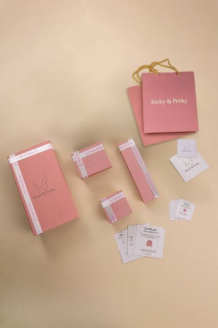 Buy_Kicky & Perky_Silver Plated Garnet Pendant Necklace 