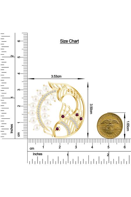 Shop_Kicky & Perky_Gold Plated Contemporary Pendant Necklace _Online_at_Aza_Fashions