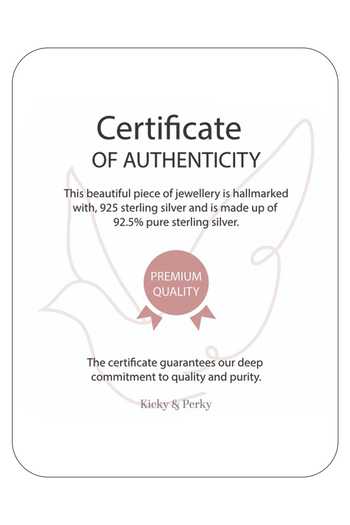 Buy_Kicky & Perky_Silver Plated Contemporary Lolite Pendant Necklace _Online_at_Aza_Fashions