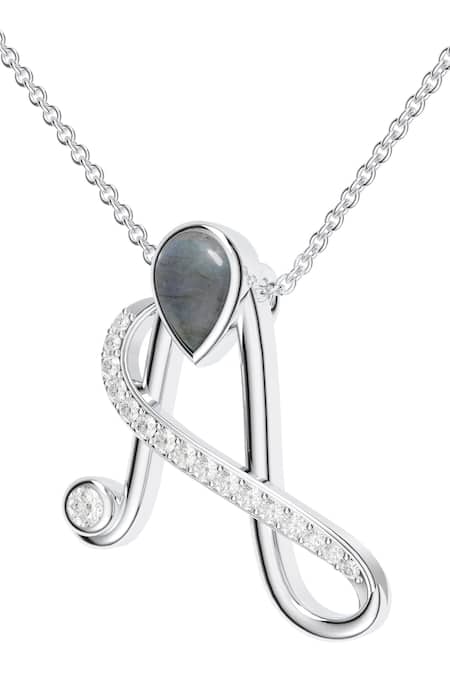 Kicky & Perky Designer Moissanite Pendant Necklace 