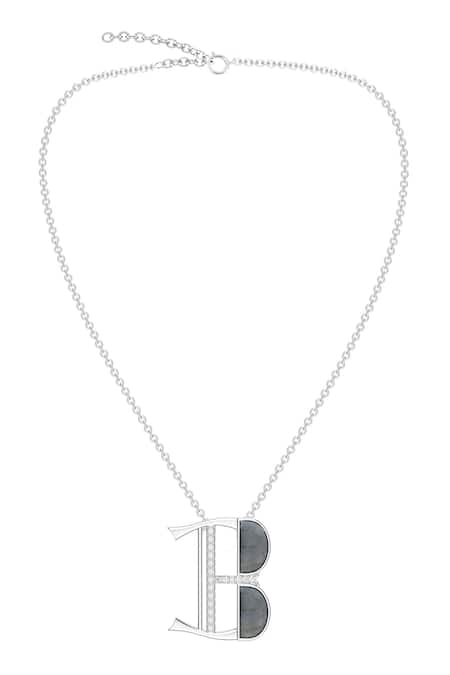 Kicky & Perky Contemporary Moissanite Pendant Necklace 