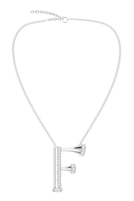 Kicky & Perky Moissanite Sterling Silver Pendant Necklace 