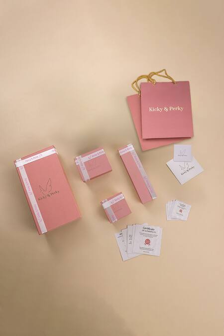 Kicky & Perky_Silver Plated Moissanite Pendant Necklace _at_Aza_Fashions