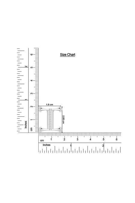 Kicky & Perky_Silver Plated Designer Moissanite Pendant Necklace _Online_at_Aza_Fashions