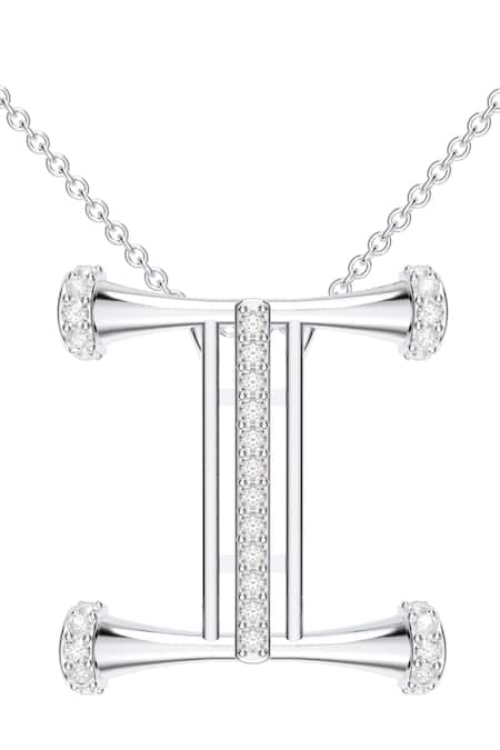 Kicky & Perky Designer Moissanite Pendant Necklace 