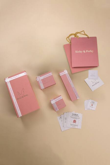 Buy_Kicky & Perky_Silver Plated Contemporary Moissanite Pendant Necklace 