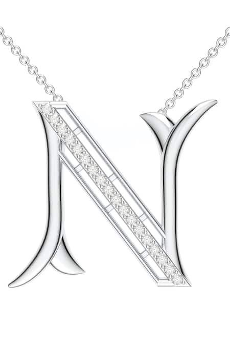 Kicky & Perky Moissanite Sterling Silver Pendant Necklace 