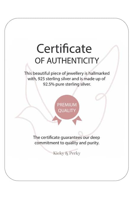 Buy_Kicky & Perky_Silver Plated Contemporary Moissanite And Labradorite Pendant Necklace _Online_at_Aza_Fashions