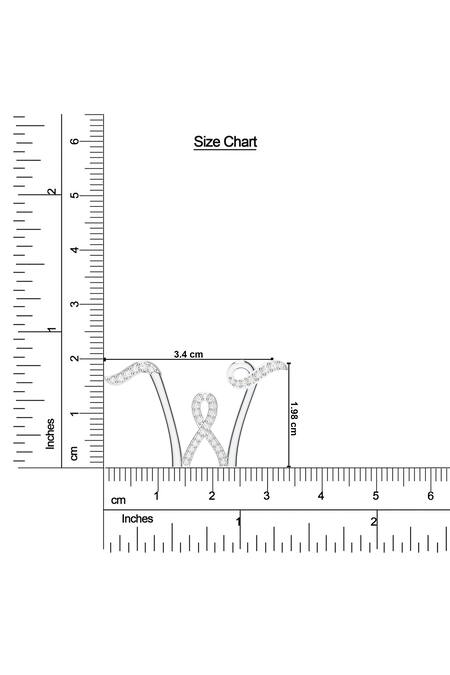 Buy_Kicky & Perky_Silver Plated Designer Moissanite Pendant Necklace _Online_at_Aza_Fashions