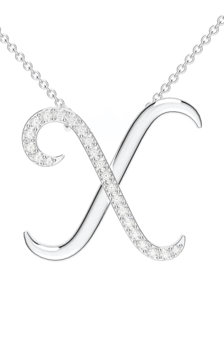 Kicky & Perky Moissanite Silver Pendant Necklace 