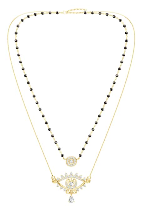 Kicky & Perky Contemporary Gold Mangalsutra  